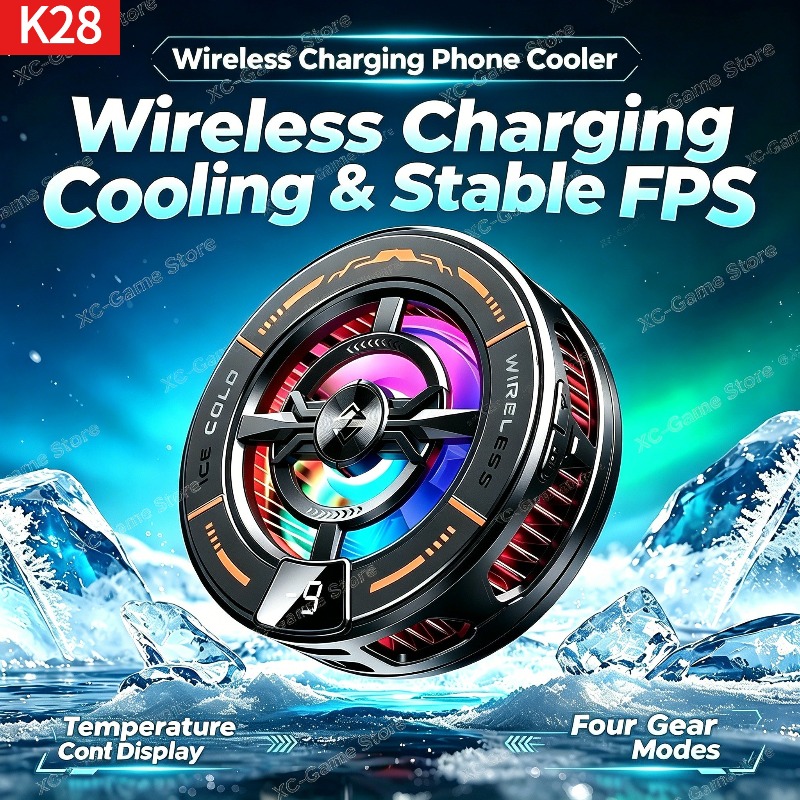 Phone Accessories Android - K28 Magnetic Semiconductor Phone Cooler with