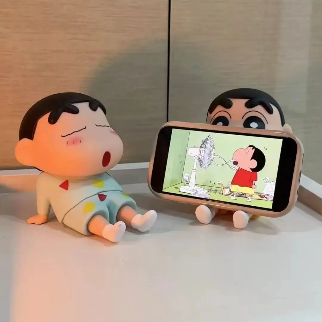 Phone Accessories Doll - Anime Crayon Shin-Chanss Figures Phone Holder