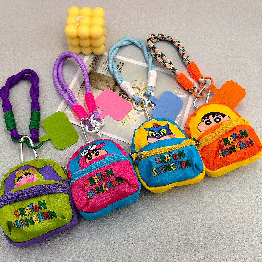 Phone Accessories For Kids - Crayon Shin Chan Anime Figures Cartoon