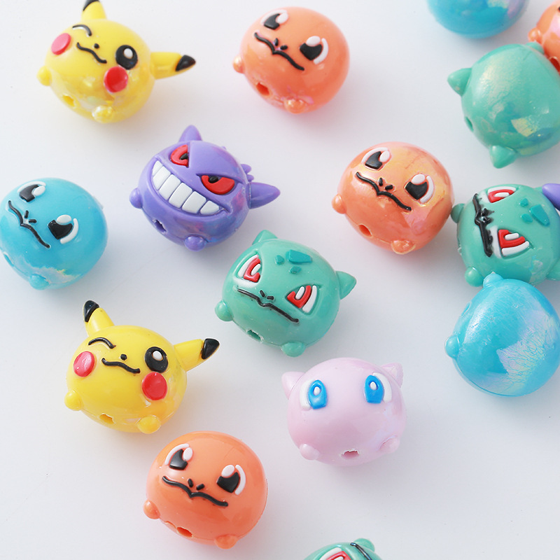 12pcs Pokémon Bead DIY Mobile  - đánh giá và giá Phone Accessories Doll