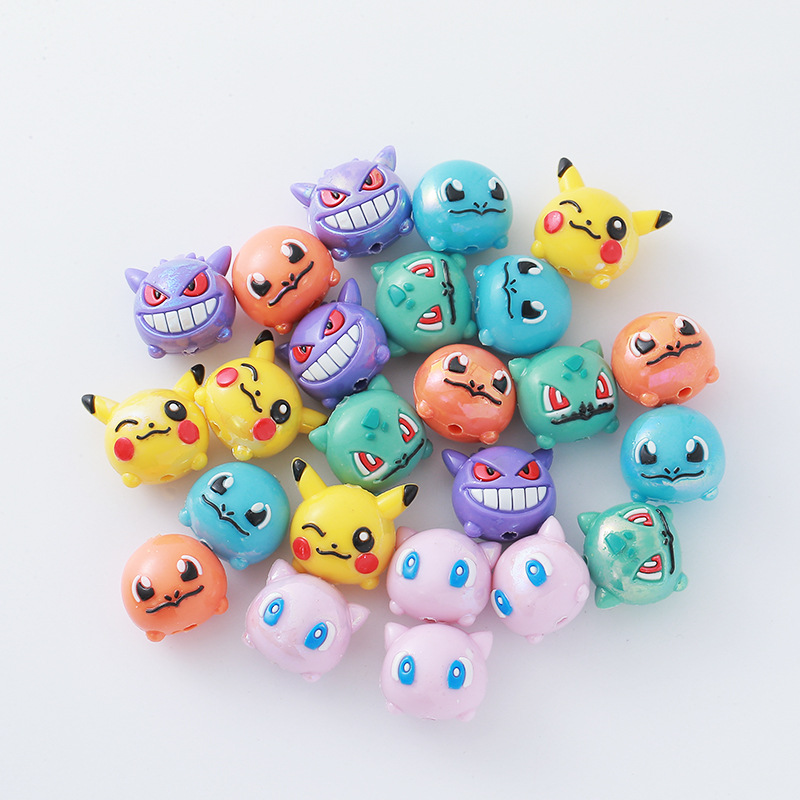 12pcs Pokémon Bead DIY Mobile  - đánh giá và giá Phone Accessories Doll