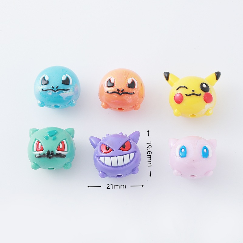 12pcs Pokémon Bead DIY Mobile  - đánh giá và giá Phone Accessories Doll
