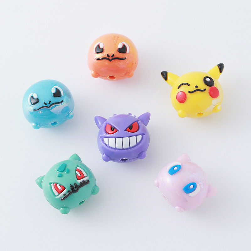 12pcs Pokémon Bead DIY Mobile  - đánh giá và giá Phone Accessories Doll