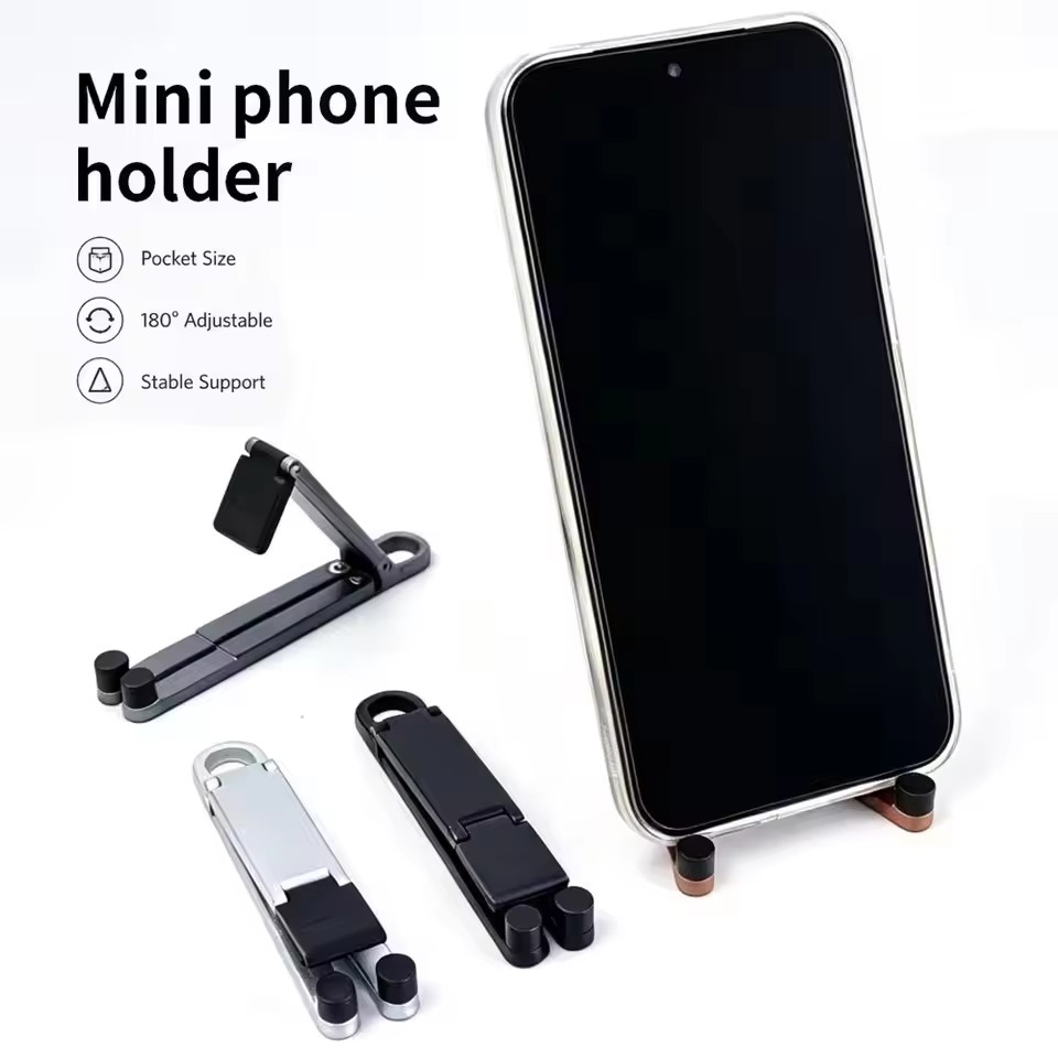 Foldable Keychain Phone Stand  - đánh giá và giá Phone Accessories Holder