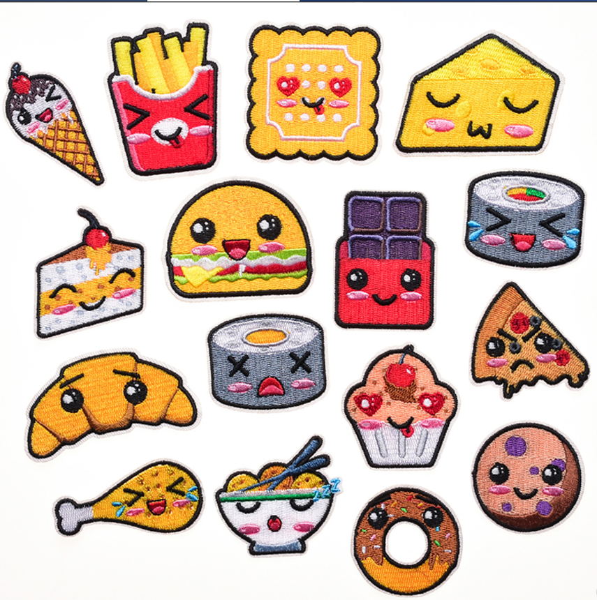 10 Pcs Food Embroidery Patches - đánh giá và giá Phone Accessories Pictures