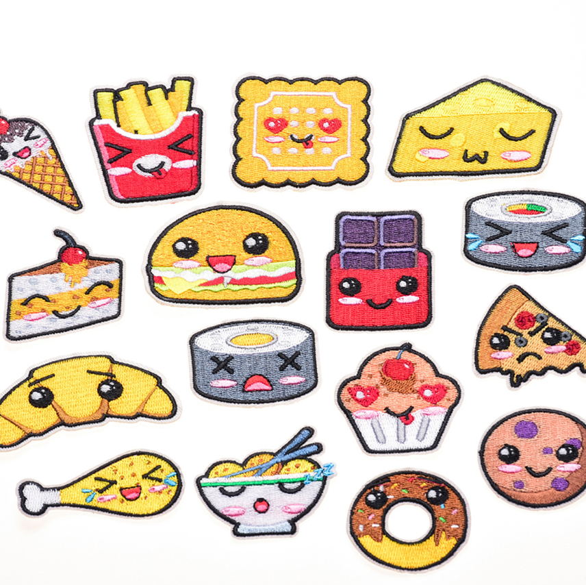 10 Pcs Food Embroidery Patches - đánh giá và giá Phone Accessories Pictures
