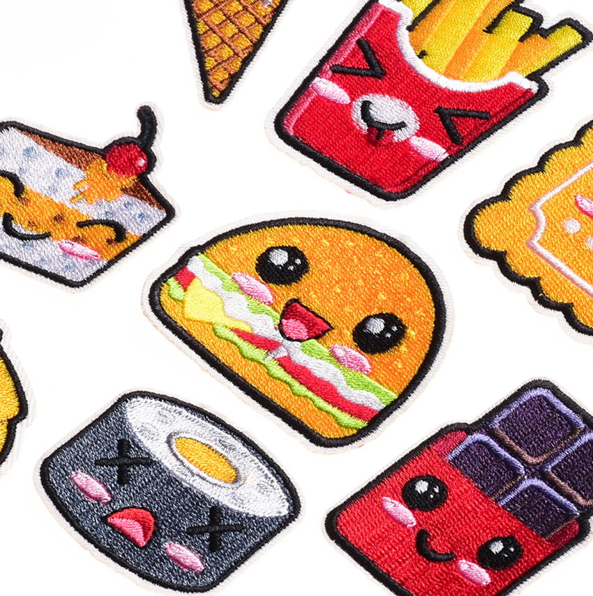 10 Pcs Food Embroidery Patches - đánh giá và giá Phone Accessories Pictures