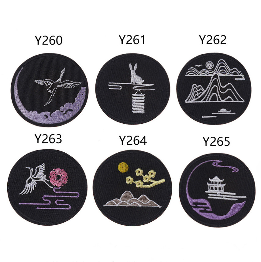10 Pcs Holiday Badges Embroide - đánh giá và giá Phone Accessories Pictures