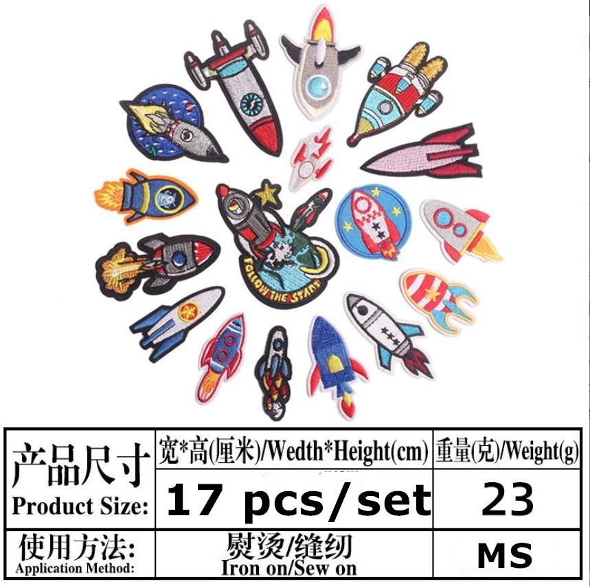 10 Pcs Popular Badges Embroide - đánh giá và giá Phone Accessories Pictures