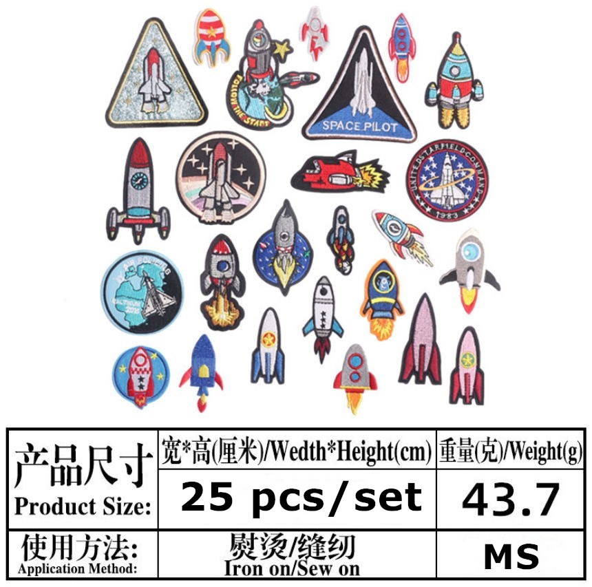 10 Pcs Popular Badges Embroide - đánh giá và giá Phone Accessories Pictures