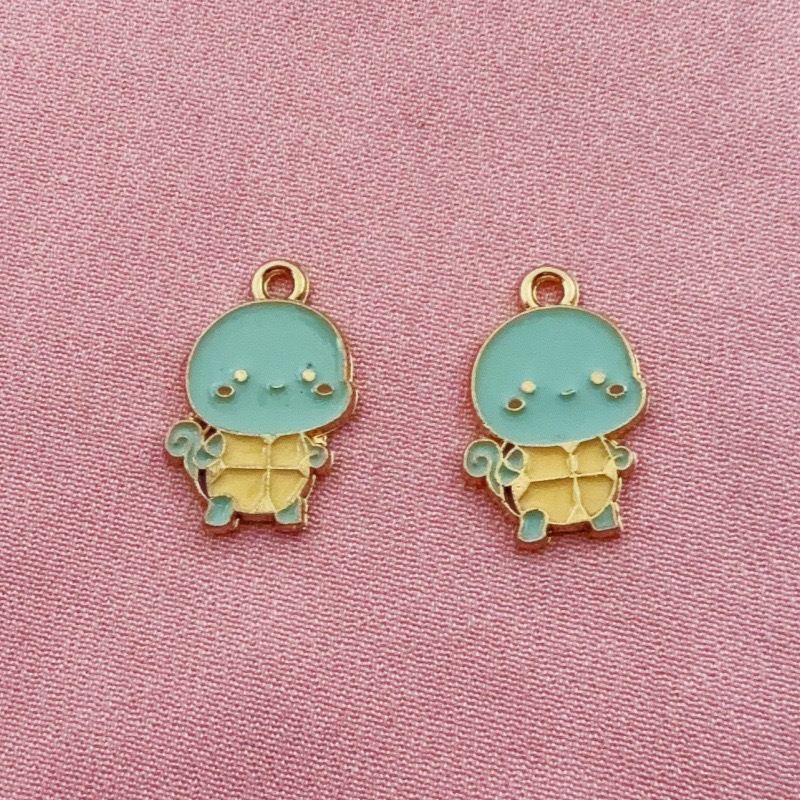 10pcs Cartoon Drip Oil Jewelry - đánh giá và giá Phone Accessories Keychain
