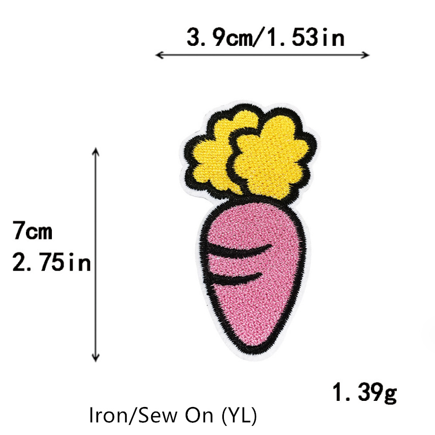 10 Pcs Fruit Mini Size Embroid - đánh giá và giá Phone Accessories Pictures