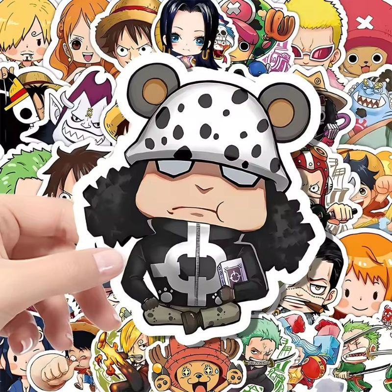 One Piece Cute Cartoon Sticker - đánh giá và giá Qq Phone Accessories
