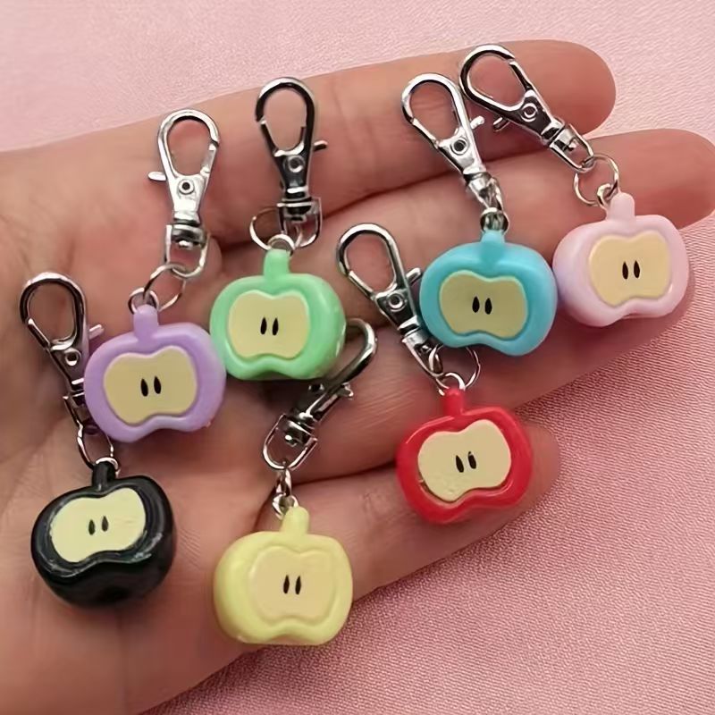 7pcs resin simulated Apple key - đánh giá và giá Phone Accessories Keychain