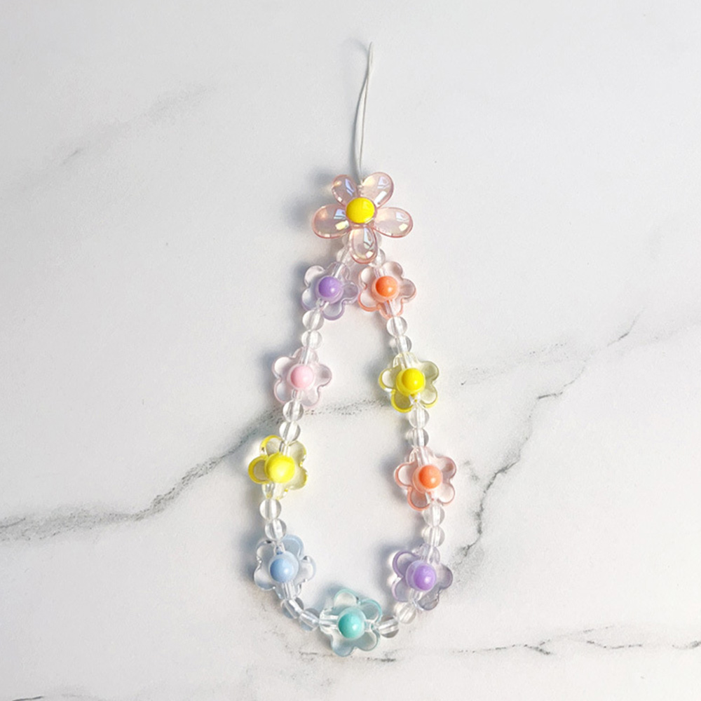 Colorful Sun Flower Beads Mobi - đánh giá và giá Phone Accessories Keychain