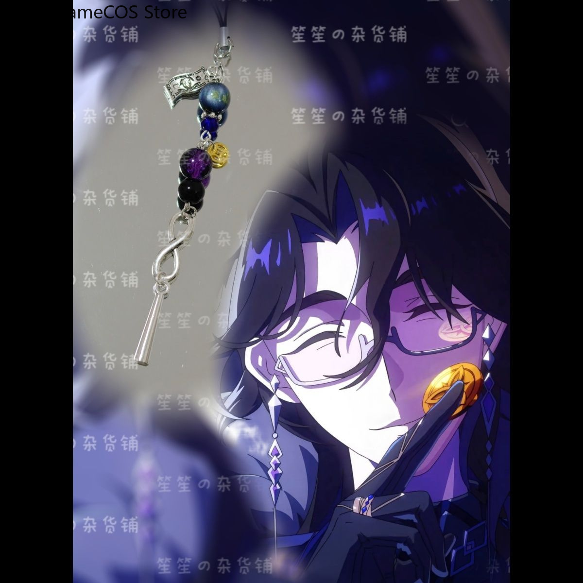 Anime Genshin Impact Pantalone - đánh giá và giá Phone Accessories Keychain
