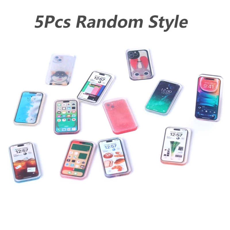 【M】5Pcs Random Dollhouse Minia - đánh giá và giá Phone Accessories For Kids