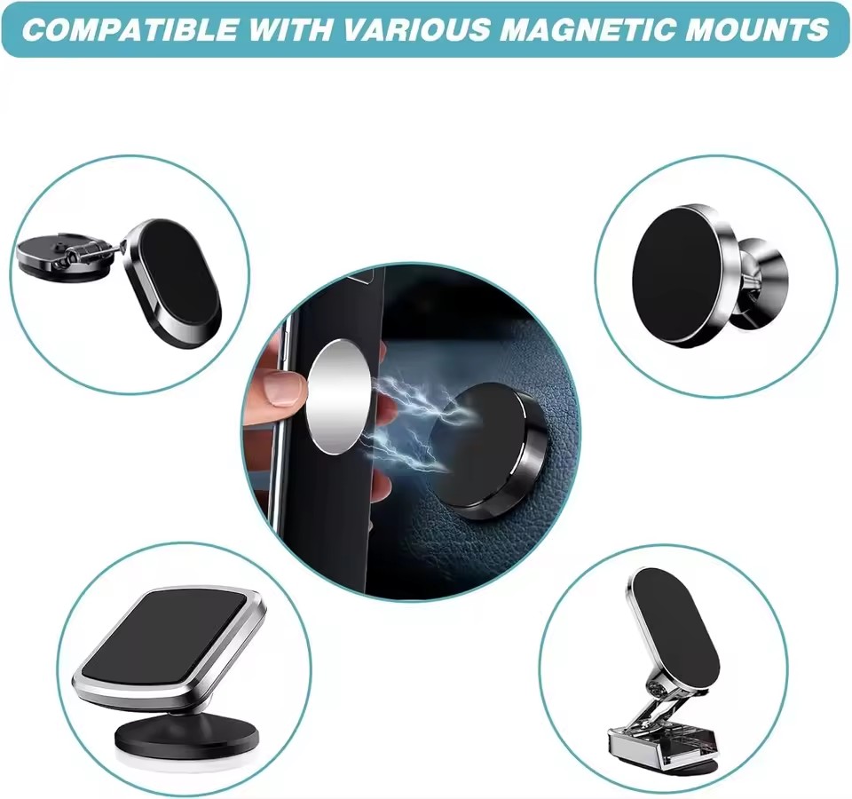1/50Pcs Ultra Thin Metal Plate - đánh giá và giá Phone Accessories Holder
