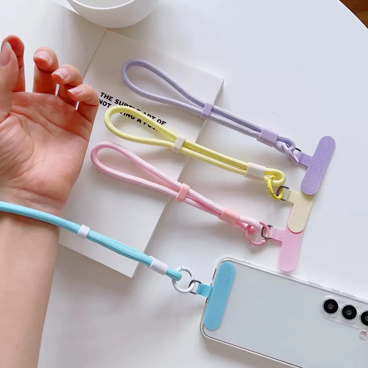 Fashion Candy Color Mobile Pho - đánh giá và giá Phone Accessories Keychain