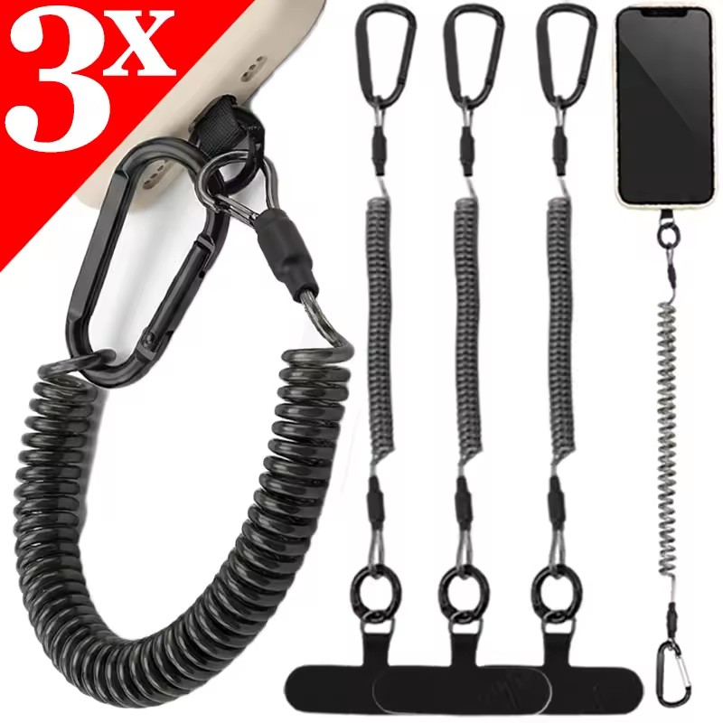 Anti Lost Flexible Phone Ropes - đánh giá và giá Phone Accessories Keychain