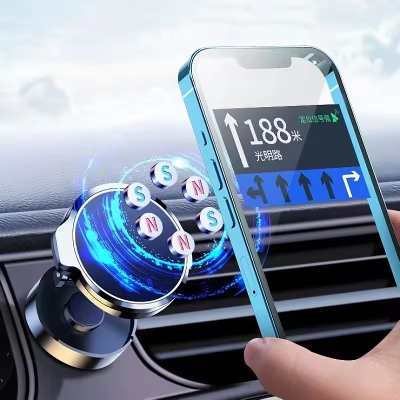 Round Folding Magnetic Car Hol - đánh giá và giá Phone Accessories Holder