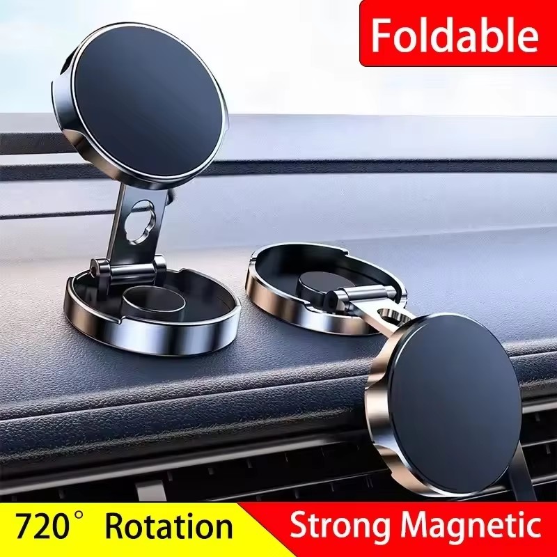 Round Folding Magnetic Car Hol - đánh giá và giá Phone Accessories Holder