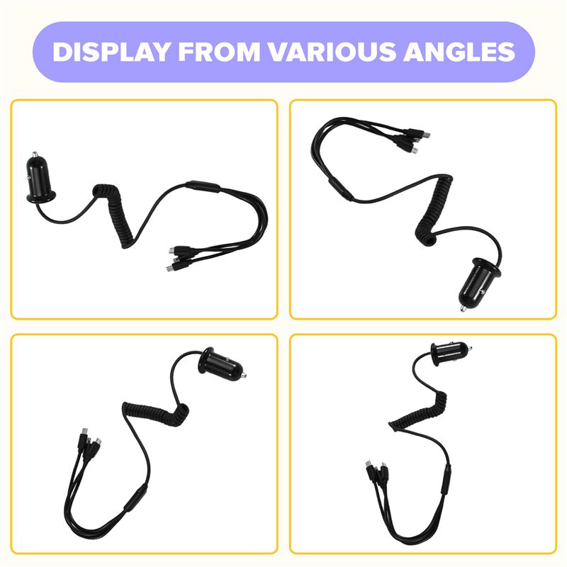 Car Adapter Accessories 3 Inte - đánh giá và giá Phone Accessories Android
