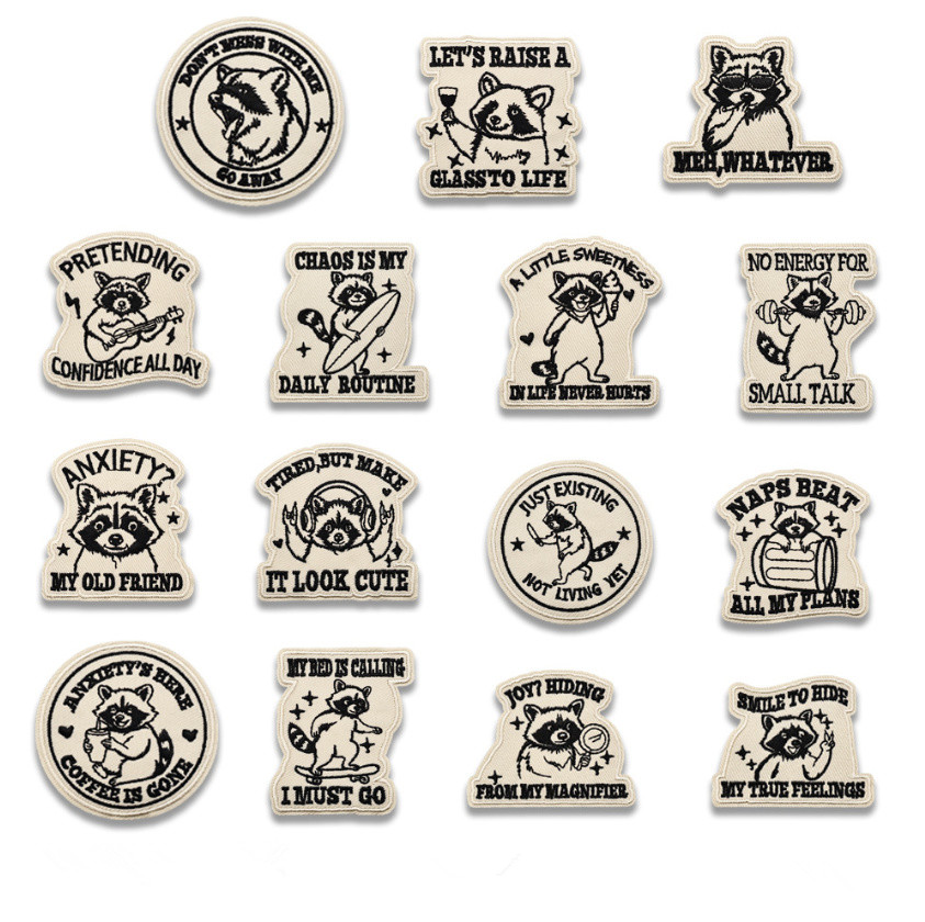 10 Pcs White Bear Words Badges - đánh giá và giá Phone Accessories Pictures